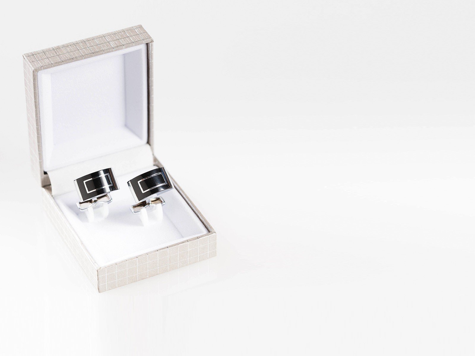 Black Cufflink