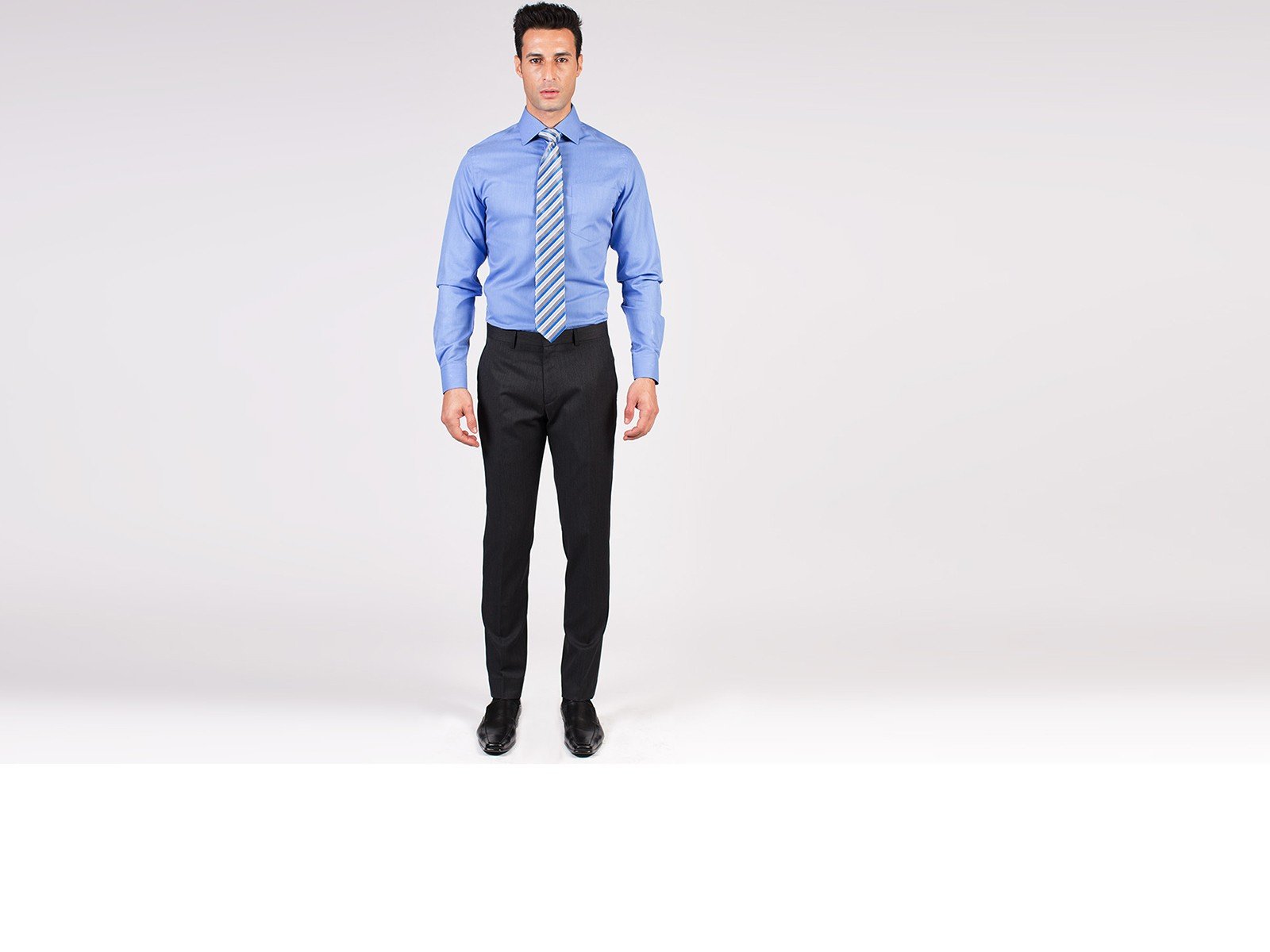 Basic Italian Blue Custom Shirt