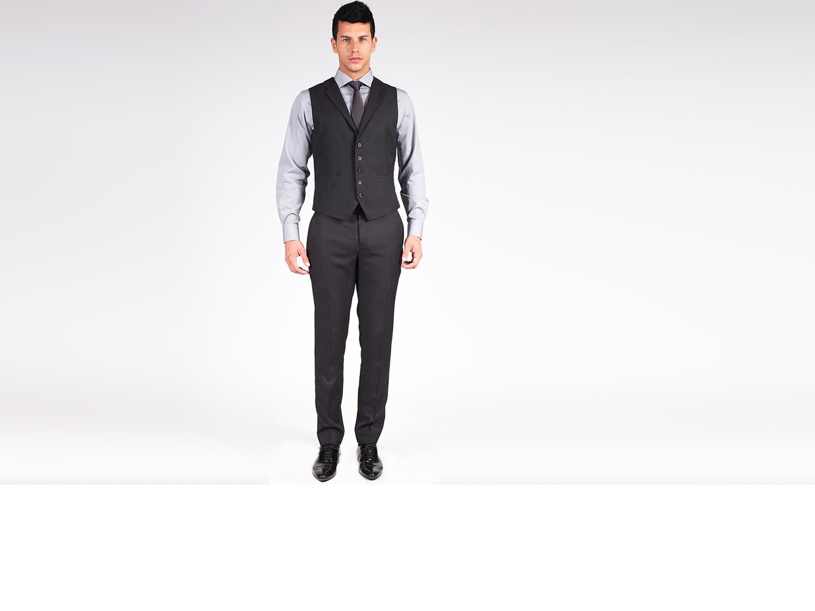 Charcoal Grey Vest
