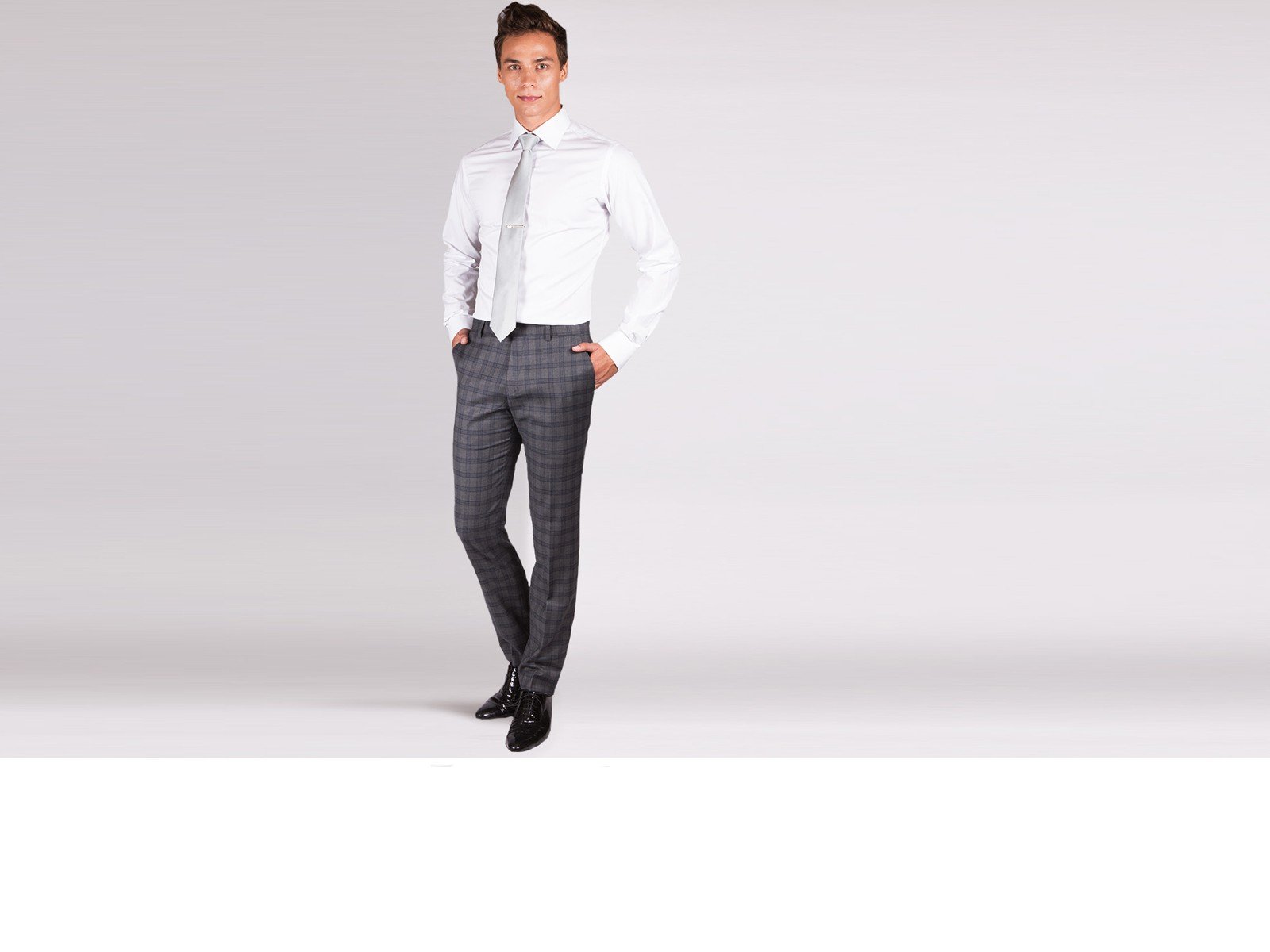 White Twill Cotton Custom Shirt