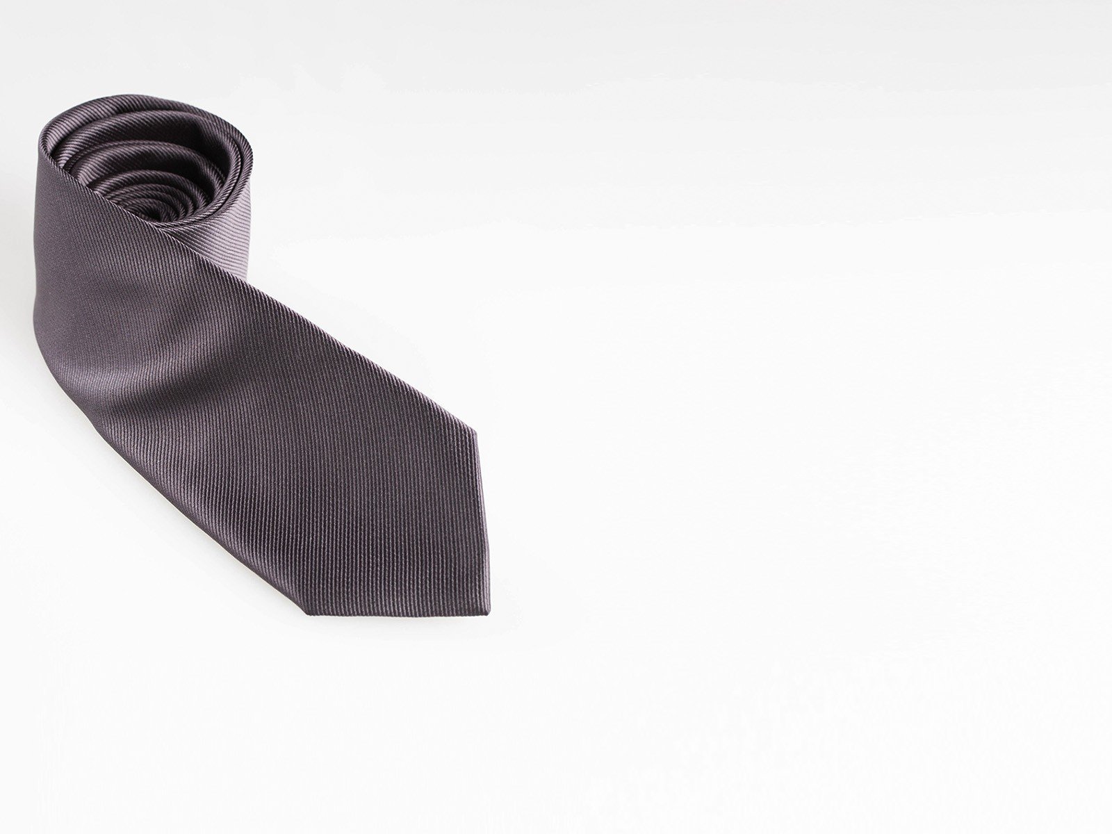 Charcoal Grey Tie