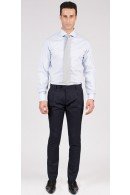 Black Pinstripe Pants