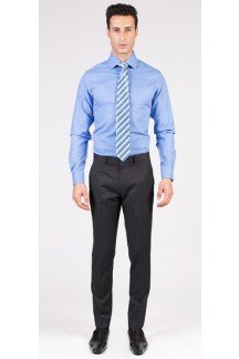 Basic Italian Blue Custom Shirt