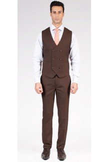 Classic Brown Vest