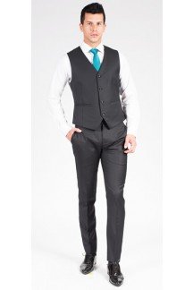 Classic Black Vest