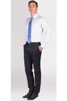 Premium Blue/Green Pencil Striped Custom Shirt