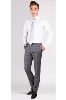 White Twill Cotton Custom Shirt